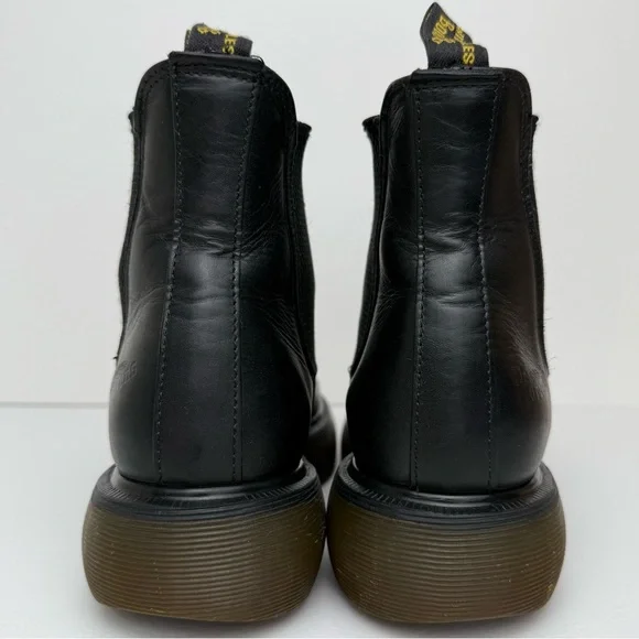 Vintage Dr. Martens 2976 Chelsea Black Greasy Chunky Club MIE Boots UK 4 - Picture 11 of 15